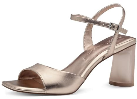 Tamaris Sandalette Damen Stilettoabsatz metallic,EU 39