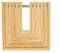TARUNMO Topfuntersetzer Holz 2er Set, Faltbarer Untersetzer Topf Holz Groß 20cm, Hitzebeständiger Topf Untersetzer-Set, Bambus Tischuntersetzer Für Heiße Töpfe & Pfannen, Langlebig & Dekorativ