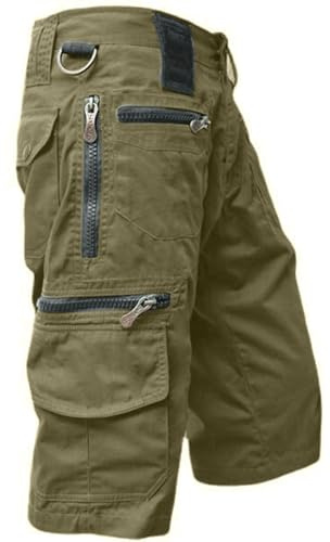 MOKBAY Pantaloncini da Lavoro Uomo Estivi Pantaloni Estivi Corti Pantaloncini Beach Volley con Tasche Pantaloni Corti da Lavoro Leggeri Tute Shorts Running Uomo Completo Offerta Lampo del Giorno XXL