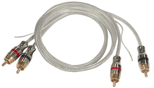 Musway MW0.3RCA – Stereo Cinch RCA-kabel – 0,3 m AV HÖG HÅLLBAR HÖG HÅLLBAR KUPPER (99,9 % OFC)