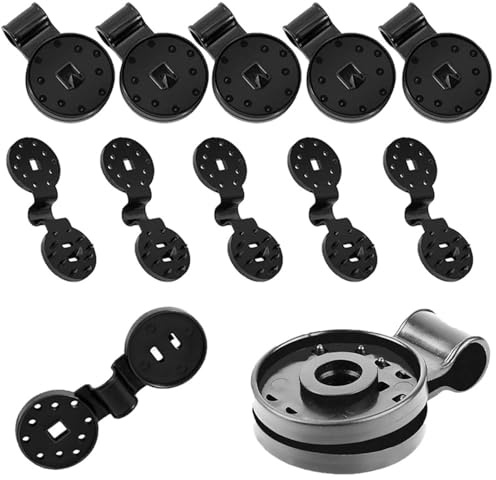 Fibbia Fissa della Rete Parasole 80 Pezzis, Nero Clip per Telo Ombreggiante,Clips Di Fissaggio Per Tela Occultante,Clip Di Plastica Multiuso In Tessuto, Per Rete Antivento, Rete Ombreggiante