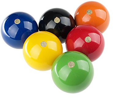 GICO Sfere di Ricambio universali, Ø 70 mm, per Giochi in Croquet, 6 Pezzi, Krocket è Il Divertimento in Giardino con Prodotti di qualità in Legno per Tutta la Famiglia – ade in UE