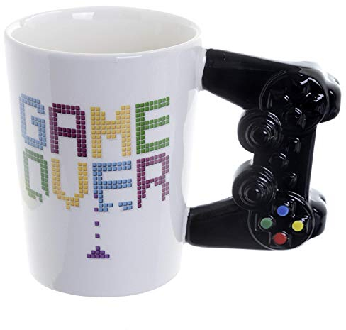Close Up Styrenhetskopp Game Over 3D kaffekopp