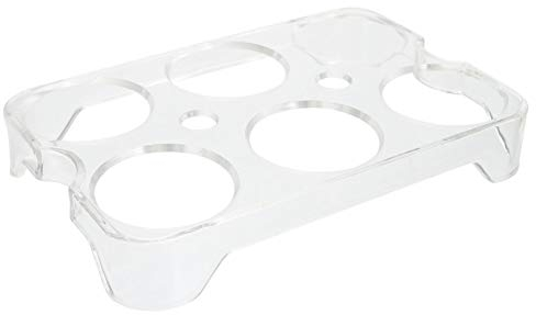 Ipetboom Contenitore per Uova Frigorifero 6 Scomparti Vassoio Portauova da Frigo in Plastica Pp Sicuro E Pratico per Conservazione Uova Fresche Casa Cucina