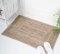 RAJRANG BRINGING RAJASTHAN TO YOU Natural Jute Teppich 60 x 90 cm - Reversible rustikaler Vintage Beige geflochtene Bauernhaus -Rechteckteppiche
