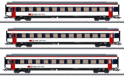 Märklin 42153 H0 3er-Set Reisezugwagen EW IV der SBB Wagen-Set
