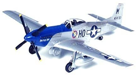 Tamiya Models North American P-51D Mustang Model Kit, 12 Years & Up