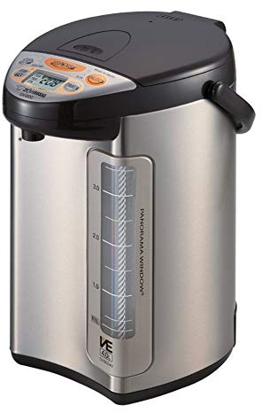 Zojirushi America Corporation CV-DCC40XT VE Hybrid Water Boiler and Warmer, 4-Liter, Stainless Dark Brown
