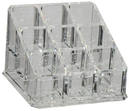 Fantasia Lippenstiftständer, Acryl, leer, 9 x 9 cm