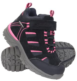 Mountain Warehouse Drift Junior Kids Waterproof Boots Navy 7