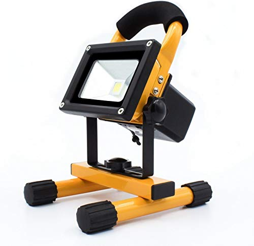 tempo di saldi Faro di Emergenza LED da 10W e 900 lumen, Impermeabile, Portatile e Ricaricabile