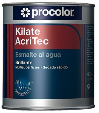 Procolor-Esmalte al agua kilate Acritec brillante verde carruaje 250 ml