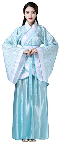 kewing Chinois Traditionnel Hanfu Robe - Femmes Danse Classique Performance sur scène Fée Jupe Costume de Tang