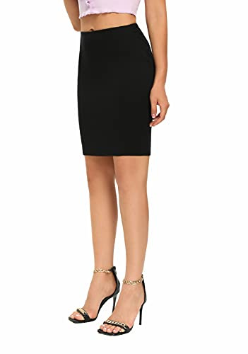 ODCOCD Women's Above Knee Pencil Bodycon Skirt