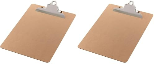 Q-Connect Masonite Clipboard A4 KF01304 (Pack of 2)