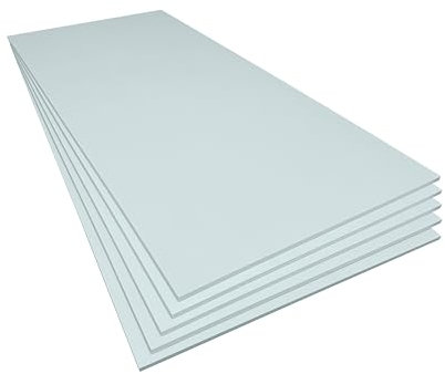 Styrodur 1,0 cm x 56 cm x 117 cm 5 Platten Dämmplatten geeignet für Badsanierungen Fußbodendämmung Trittschalldämmung Modellbau Landschaftsmodellbau und Architekturmodellbau