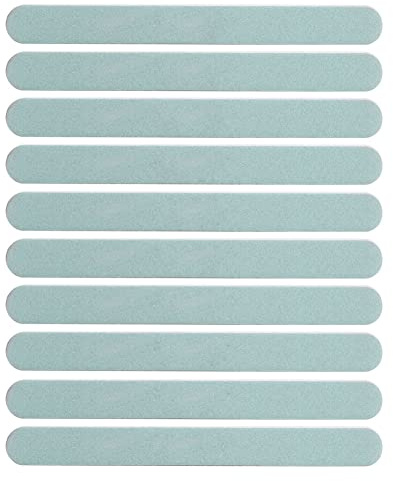 Yinhing 10 Pezzi di Lima per Unghie a Doppia Faccia Tampone per Unghie Professionale Lucidatura Levigatura Lucidatura Strumento per Manicure per la Cura delle del Salone di Casa (10 pezzi verdi)