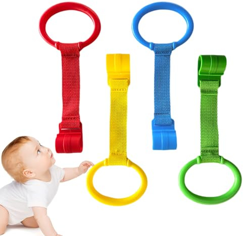 Anneaux De Traction Pour Tapis D'Éveil Outil D'Exercice Tout-Petit, Aide