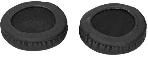Sunydog Universal 70 Mm öronkuddar Utbyte Av Headset öronkuddar för Bekvämt Lyssnande Gjorda Av Slitstarkt Konstläder 2 Enheter (Svart)