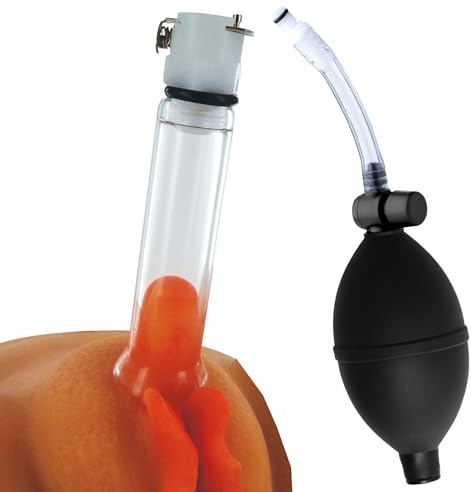 Clitoral Pumping System with Detachable Acrylic Cylinder