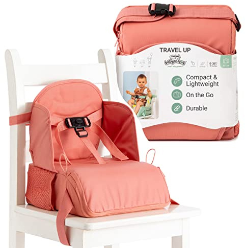 BabyToLove Seggiolino per bambini da viaggio e portaoggetti | Leggero in movimento e facile da trasportare | Rust