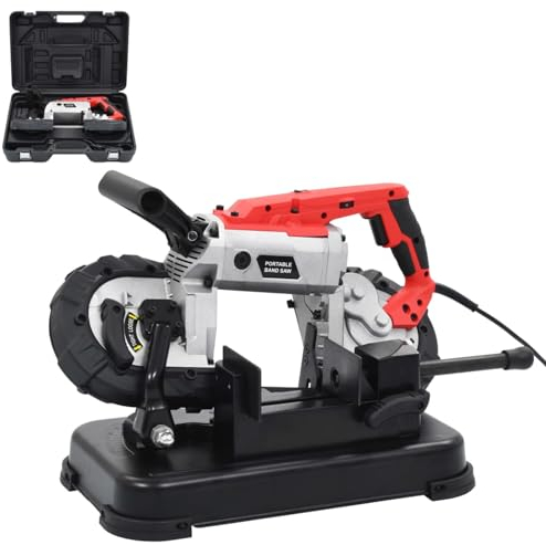 Camerina Bandsäge mit Ständer und Transportkoffer Stahl TischbandsäGe DekupiersäGe