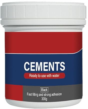 Parche y reparación de concreto,Parche de concreto - Cemento para reparación de pisos y relleno de grietas de secado rápido - Relleno y sellador de cemento, resistente a la intemperie, versátil para a