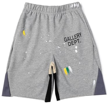 YANGSMEN Retro High Street Hip Hop Graffiti Pantaloncini Sportivi per Gli Uomini E Le Donne Sport Estivi Pantaloncini Casual-Color-2||M