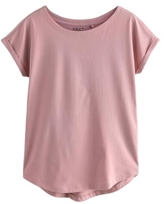 NEXT Femme T-Shirt à Mancherons Mauve Purple XL