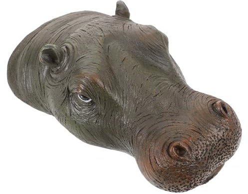 ULTECHNOVO Statue de Décoration de Jardin Résine Flottante pour Étang Ornement Réaliste pour Décor Extérieur et Bassin