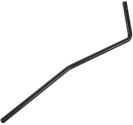 Homoyoyo Metallener Vibratoarm 5mm E gitarre Tremolohebel Steckbar Ersatzteil Kompatibel für Tremolosysteme