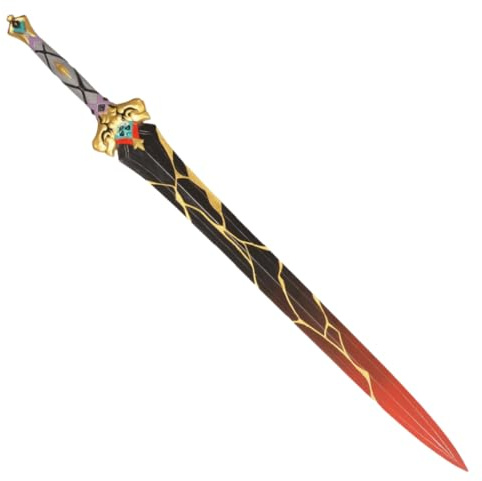 damdos Épée à Lame de 101,6 cm pour Arme de Cosplay et Cosplay de Yanqing, Épée de Lame, 100 cm