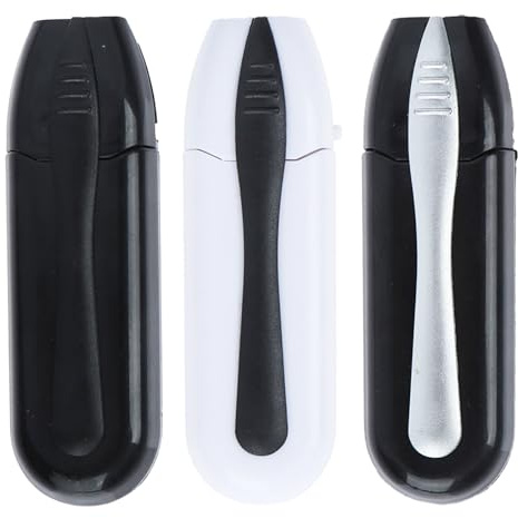 Lot de 3 accessoires de nettoyage de lunettes en microfibre portables et réutilisables