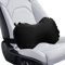 Cojín lumbar para la espalda, cojín lumbar para coche, cojín lumbar, soporte lumbar para coche, cojín de apoyo lumbar de malla para silla de oficina, asiento de coche, negro (38 x 22 cm)