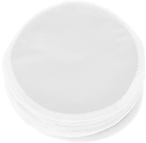 OUNONA 10 pièces Coussins Allaitement Lavables Lot de Coussinets Réutilisables pour Prévenir Fuites de Lait Maternel Conçus pour Confort Optimal