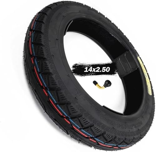 14x2.50 Tubeless E-Bike Tire with 14-2.50 Super Anti-Stab Tread 14 x 2.50 for Electric Scooter – Heavy Duty