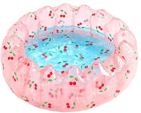 Kids Inflatable Swimming Pool | Portable Outdoor PVC Blow-Up Water Pool For Home Garden Beach Ball Pit | Small Play Ṕool For Children Summer Water Fun Party Toy