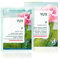 YUNI Beauty Large Body Wipes (Rose Cucumber, 12 Count) Soft Moist Showerless Wipes, Cleanse & Deodorize Waterless Travel Body Cleanser, Biodegradable Individually Wrapped Body Wipes for Camping or Gym