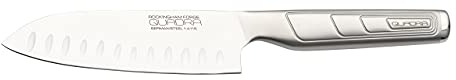 Rockingham Forge Quadra Range Santoku Knife, coltello da cucina giapponese da 13 cm (5) con lama rivettata, RF-1644
