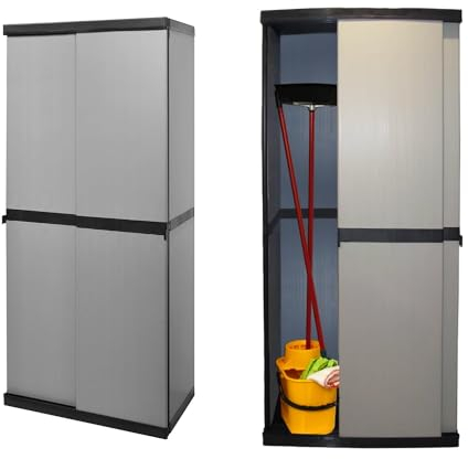 Avilia Outdoor-Möbel, Kunststoff, grau, Alto