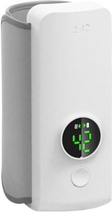 Portable Baby Bottle Warmer, Wireless Baby Milk Warmer, Rechargeable USB Breastmilk Bottle Warmer, Battery Powered Electric Bottle Warmer, Wireless Travel Bottle Warmer