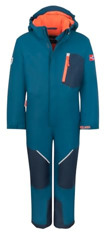 Trollkids Kids Isfjord Snowsuit XT 140, madeira blue