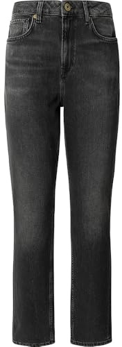 Pepe Jeans Tapered Jeans HW Violet, Negro (Denim-9fa), 31W / 28L para Mujer
