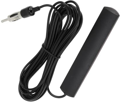 Partuto 1 Pc Universal Hidden Windshield Signal Antenna Car Truck Car Radio Aerial Radio BNC Mount Black 196.9