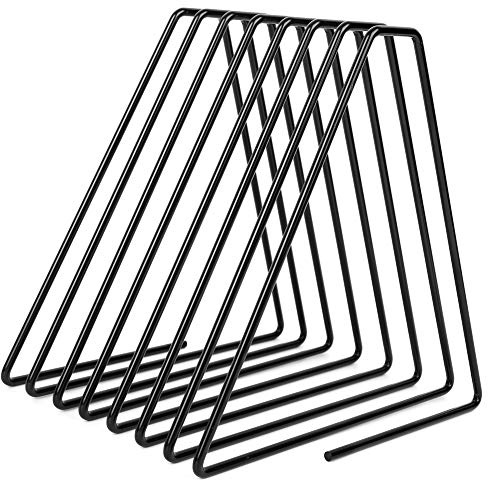 Innovativ Desktop Flexibel hopfällbar metall bokstöd Bokställ Hållare Organizer för skolkontoret (Svart)