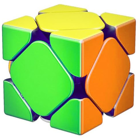 Cubo Skewb Maglev Magnetico, Cubo di Velocità con Elasticità Regolabile, Senza Adesivi, per Bambini e Adulti, Giocattolo Rompicapo Professionale