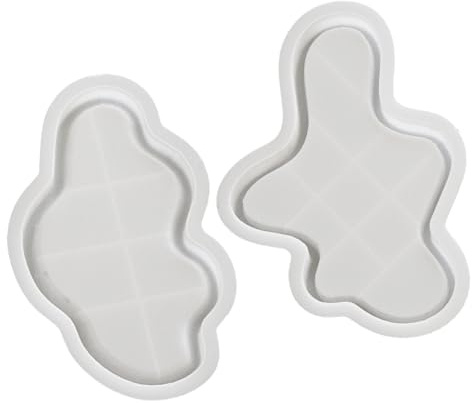 Stampi multiuso grandi in resina ovali robusti accessori per la casa in silicone portatile per piatti in calcestruzzo forniture artigianali stampi artigianali
