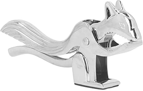 LUCKDANO Nötknäckare i Ekorrform Zinklegering Valnötsknäppare - Multifunktionell Nötknäppare för Pekannötter, Kastanjer och Mer - Hållbar och Ergonomisk Design