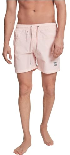 Men Tb1026-Block Swim Shorts 1 Pink 4Xl