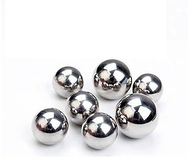 Bola De Acero Inoxidable 5Pcs 304 - Rodamiento Slingshot Ammo Assorted Bicycle Bearings Precision Beads Silver Color Assortment Kit,5pcs,17.4mm